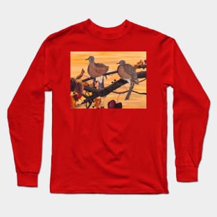 Doves at Dawn Long Sleeve T-Shirt